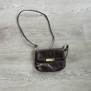 Coach Brown Kristin Crossbody Bag with Classic Design
